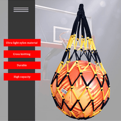 Portable Mesh Bag for Soccer Basketball Volleyball