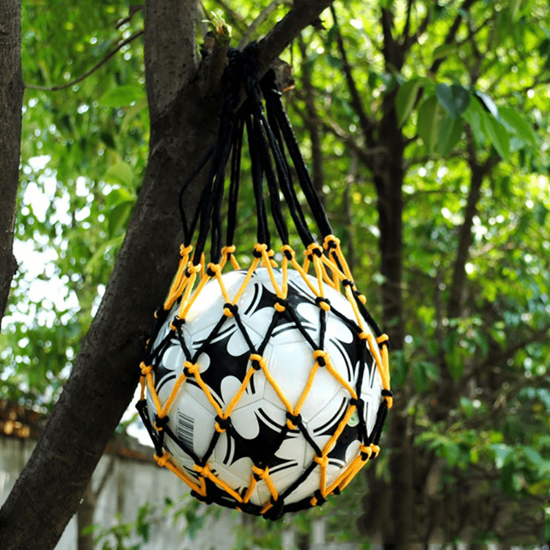 Portable Mesh Bag for Soccer Basketball Volleyball