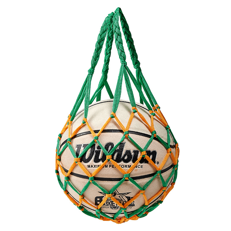 Portable Mesh Bag for Soccer Basketball Volleyball