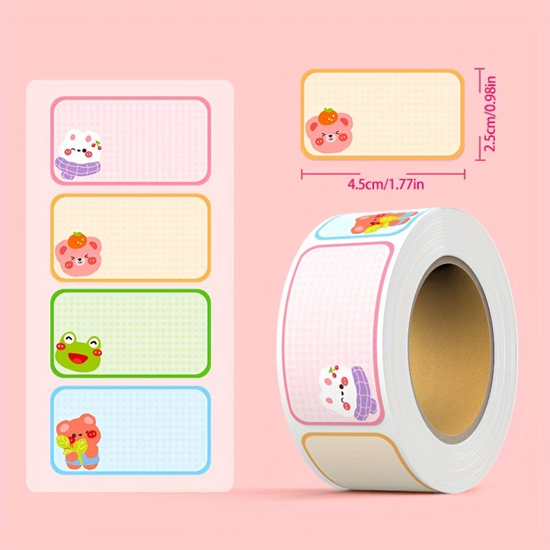 Waterproof Name Tag Sticker for School Stationery Water Bottle