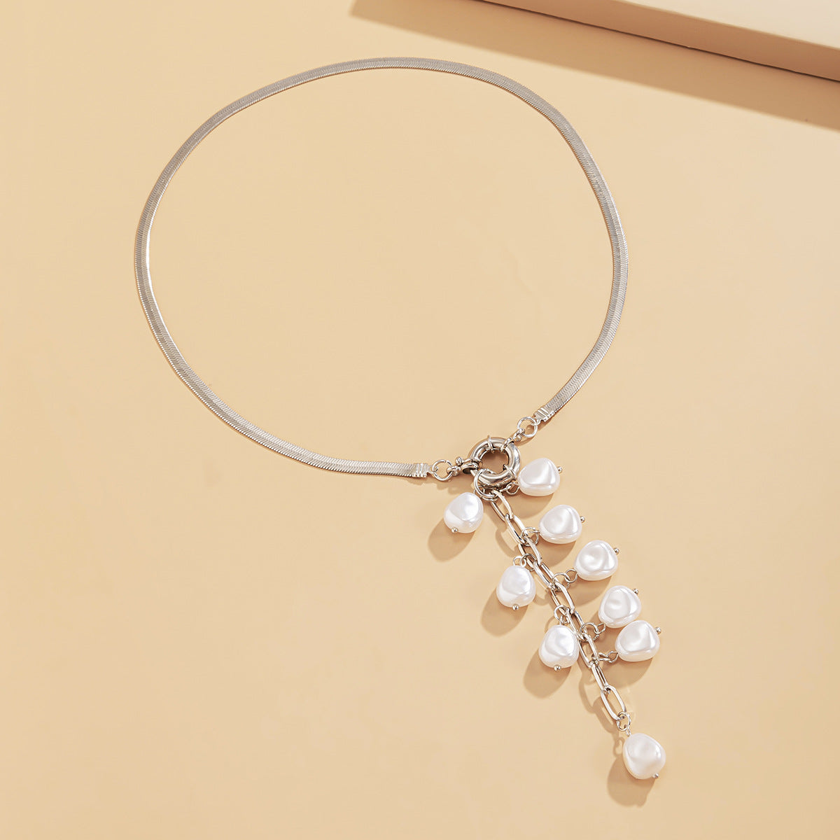 Baroque Palace Style Y Lariat Necklace Party Jewelry