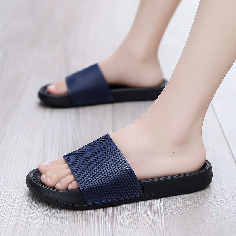 Men's Non Slip Slides Casual Slippers for Indoor Outdoor