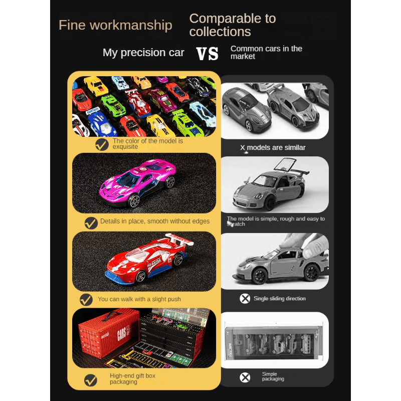 Garage Car Series Racing Children's Car Model Toy Birthday Gift