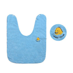 Kids Washcloth & Bib Set Soft Absorbent Drool Towel