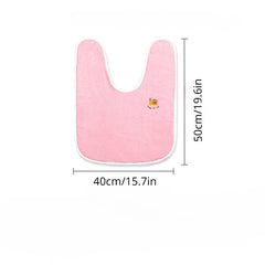 Kids Washcloth & Bib Set Soft Absorbent Drool Towel