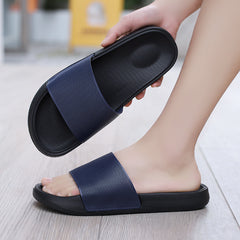 Men's Non-Slip Slides Open Toe Shoes for Indoor Outdoor Beach