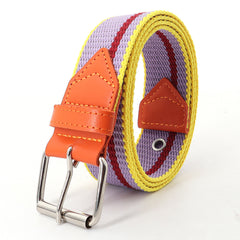 Men Women Leather Belt Pin Buckle Outdoor Casual Jeans Belt