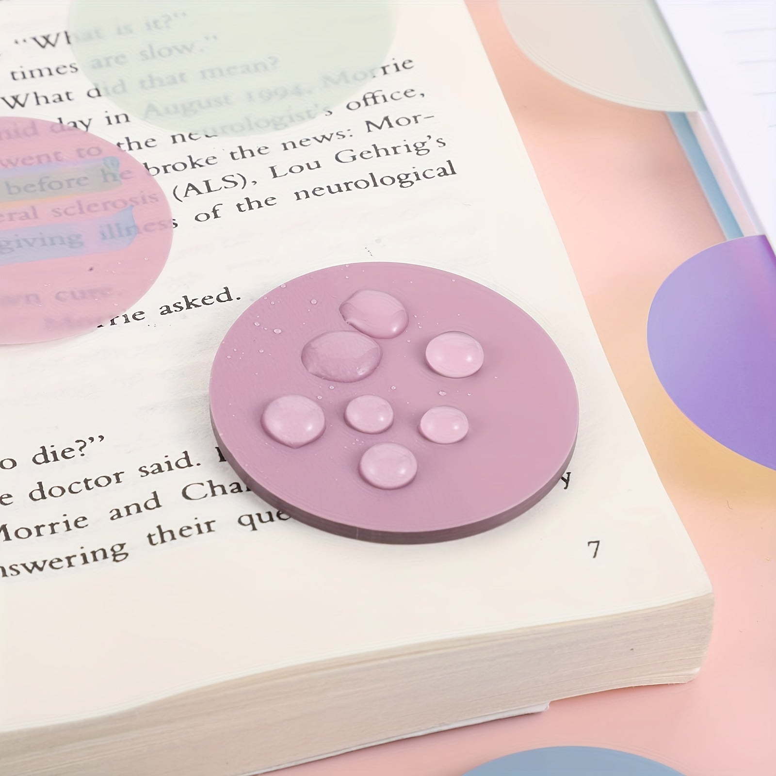 160 Transparent Sticky Notes Waterproof Sticky Tabs Clear Stickers Page Flags