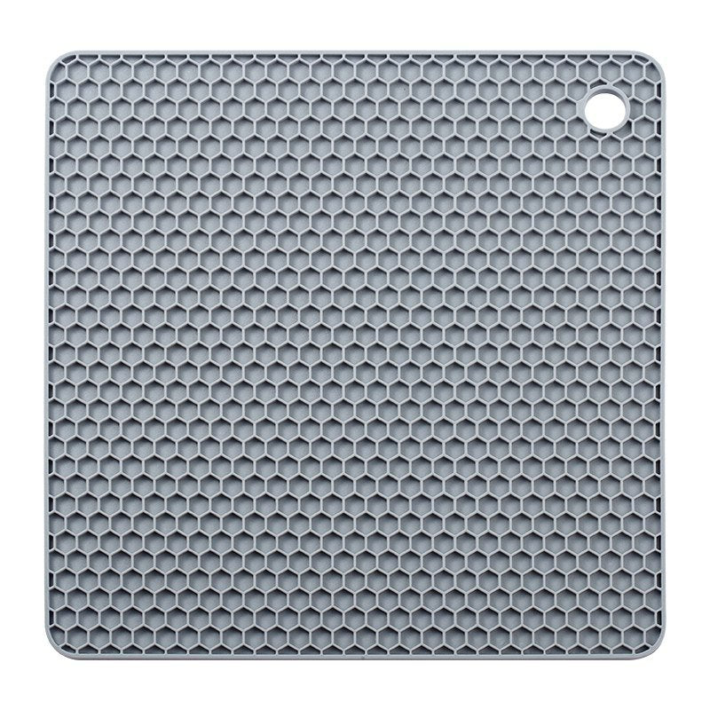 Silicone Insulated Mat Square Heat Insulating Pad Non-slip Placemat