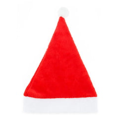 Plush Christmas Hat Short Plush Christmas Decorations