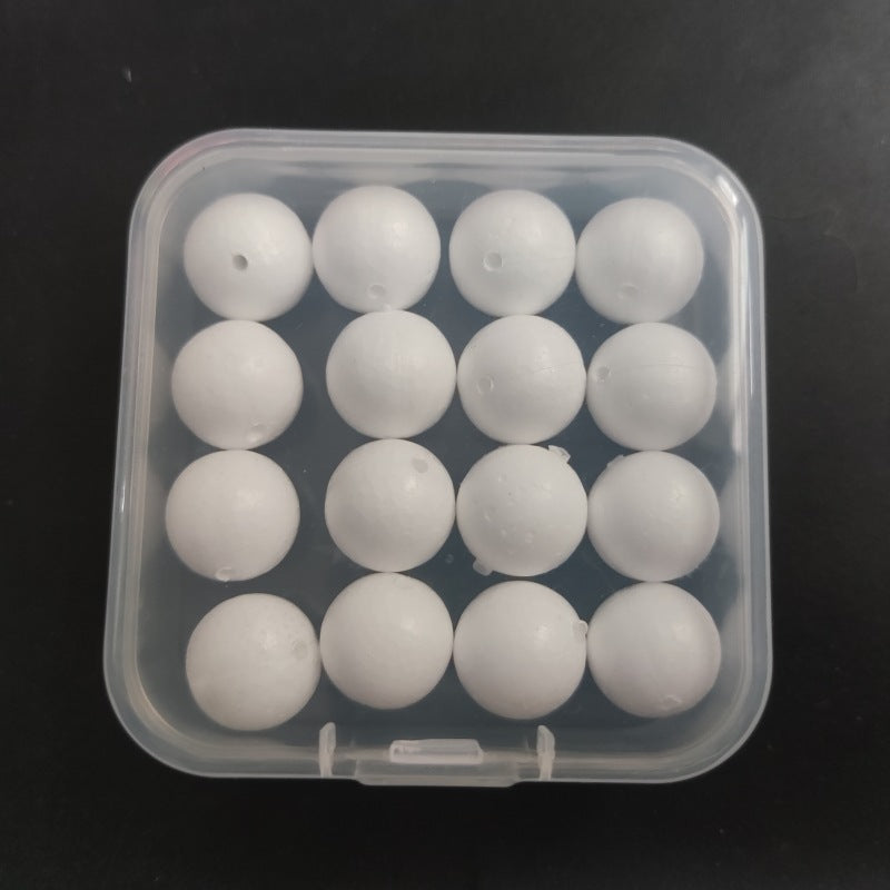 16pcs 12mm Floating Fishing Ball Set Tackle Accessories