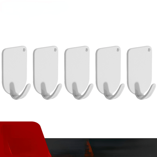 5pcs Adhesive Stainless Steel Hook for Hanging Clothes