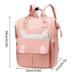 Large Capacity Portable Mommy Bag Insulation Backpack