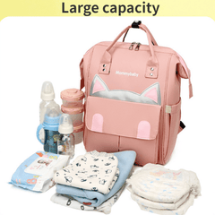 Large Capacity Portable Mommy Bag Insulation Backpack
