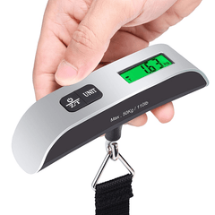 Digital Handheld Luggage Hanging Baggage Scale - 110lb 50kg