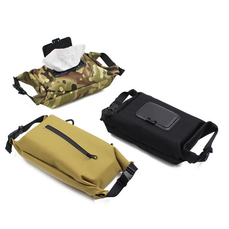 Canvas Wet Tissue Box for Outdoor Camping