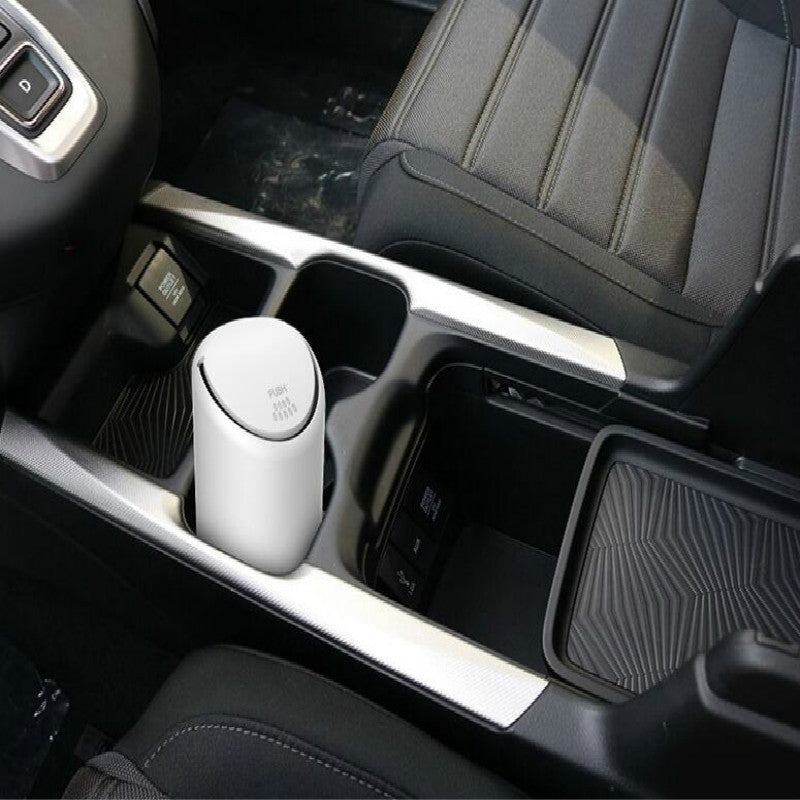 Car Garbage Can Silicone Holder Rubbish Bin Auto Organizer