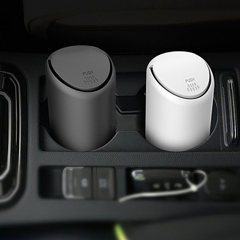 Car Garbage Can Silicone Holder Rubbish Bin Auto Organizer