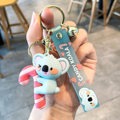 Bear Candy Love Key Chain Bag Ornament Small Gift For Men
