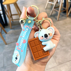 Bear Candy Love Key Chain Bag Ornament Small Gift For Men