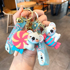 Bear Candy Love Key Chain Bag Ornament Small Gift For Men