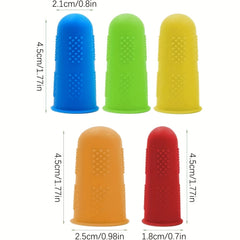 3pcs Silicone Finger Protectors for Hot Glue, Thimble for Hot Glue Finger Tips