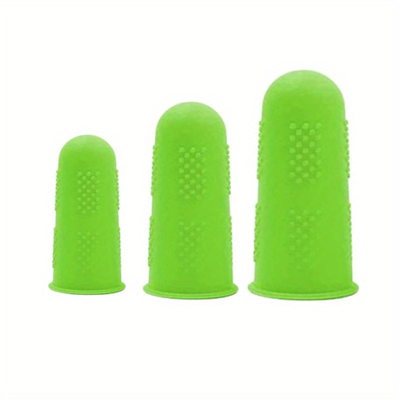 3pcs Silicone Finger Protectors for Hot Glue, Thimble for Hot Glue Finger Tips