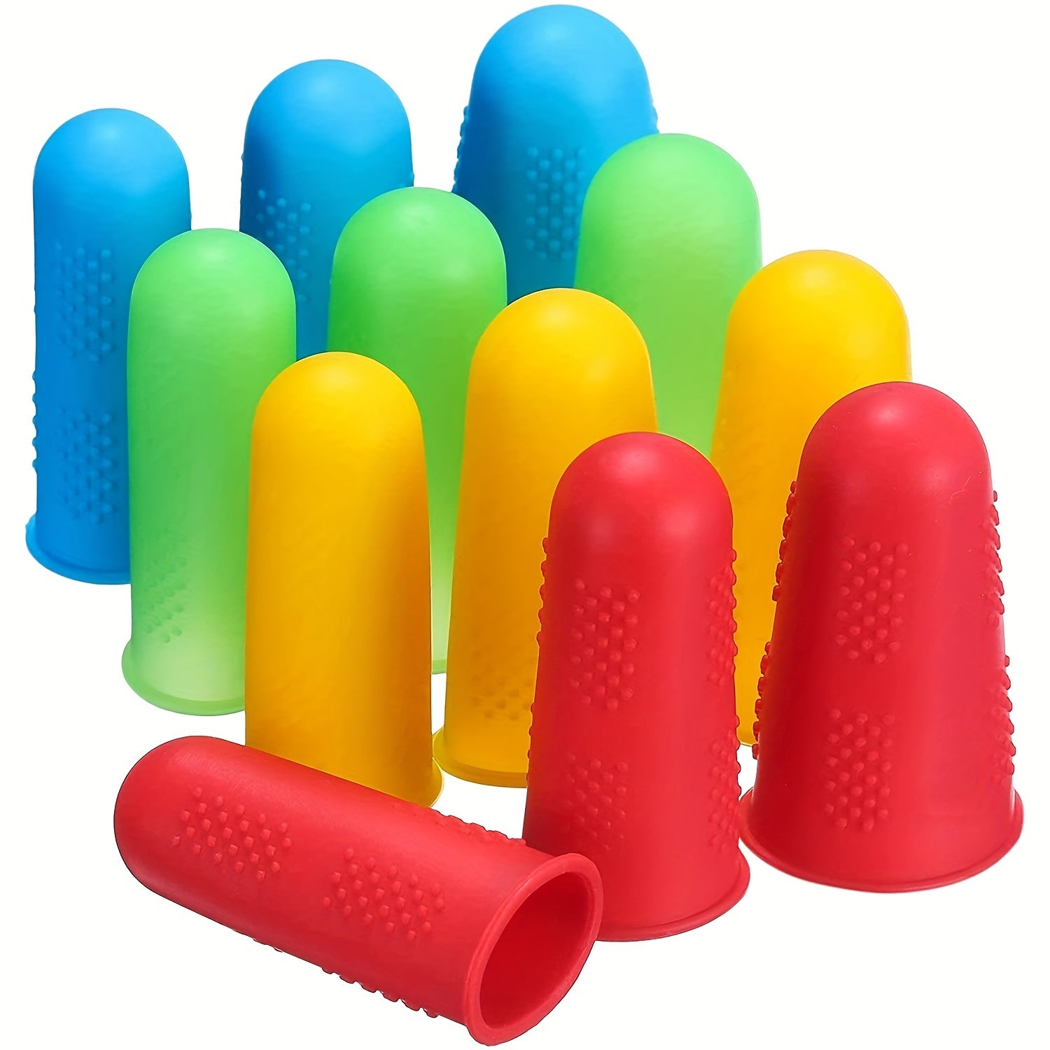 3pcs Silicone Finger Protectors for Hot Glue, Thimble for Hot Glue Finger Tips