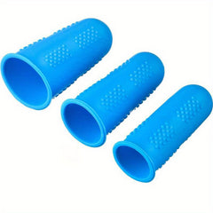 3pcs Silicone Finger Protectors for Hot Glue, Thimble for Hot Glue Finger Tips