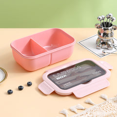Plastic Lunch Box Microwave Large Capacity 2 3 Grids Kitchen Accessories