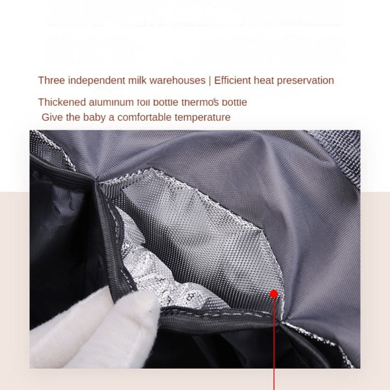 Large Capacity Waterproof Mommy Bag 2pcs Set
