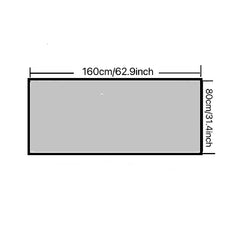 Wavy Plaid Kitchen Rug Anti Slip Carpet Absorbent Bath Mat