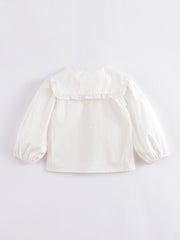 MARC&JANIE Girls Cotton Casual Button Down Blouse