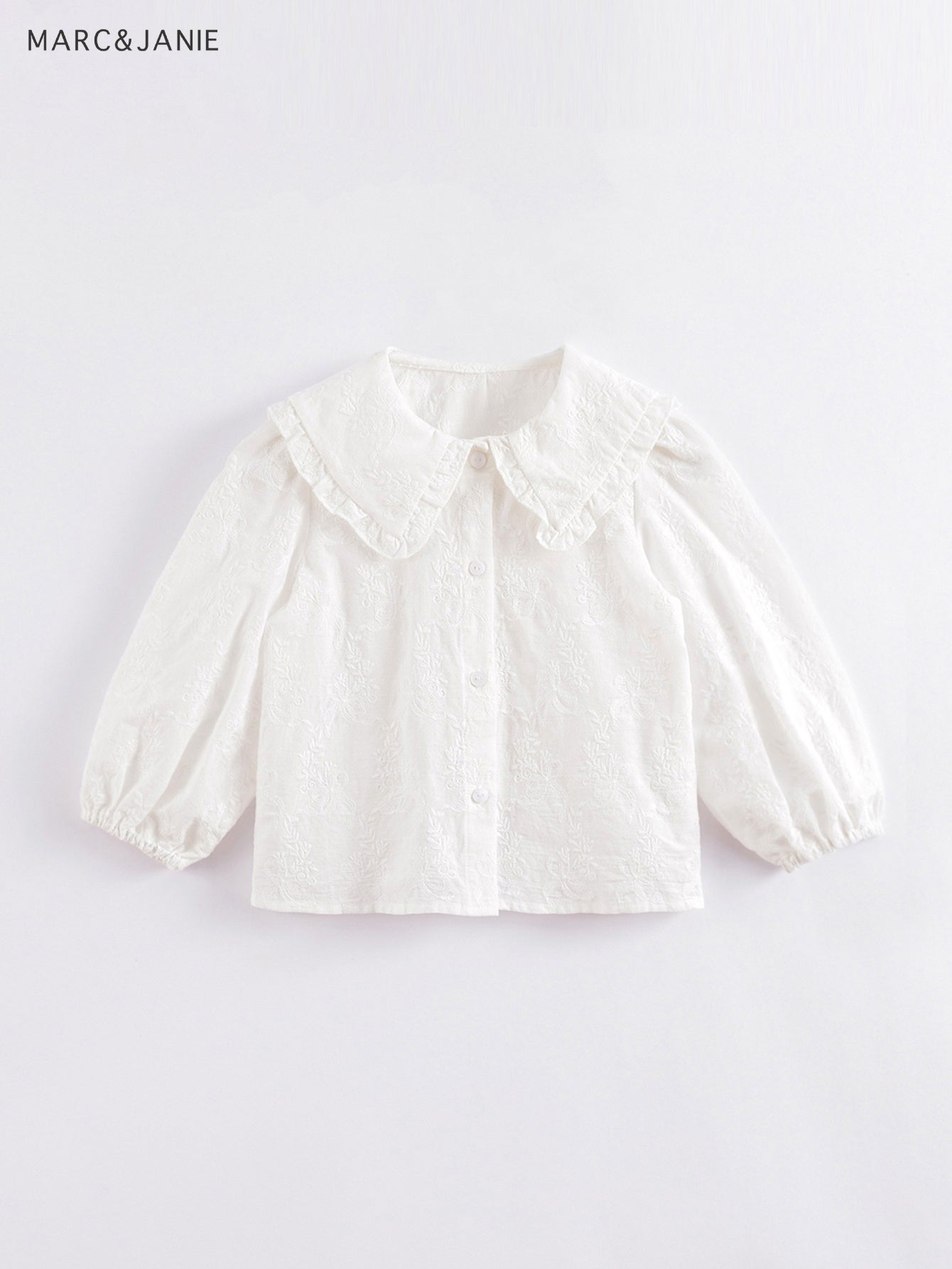 MARC&JANIE Girls Cotton Casual Button Down Blouse