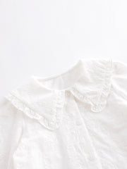 MARC&JANIE Girls Cotton Casual Button Down Blouse