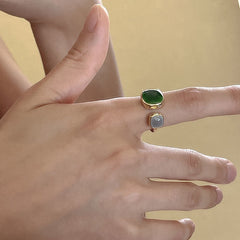 Candy Jade Decor Ring for Girls Party Jewelry