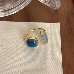 Candy Jade Decor Ring for Girls Party Jewelry