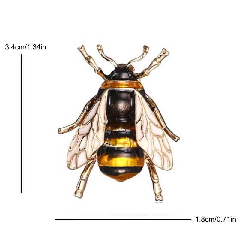Bee Metal Brooch For Kids Party Clothing Backpack Accessories Insect