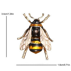 Bee Metal Brooch For Kids Party Clothing Backpack Accessories Insect
