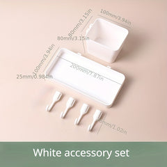 DIY Hole Board Wall Shelf Hooks Self-Adhesive Storage Rack