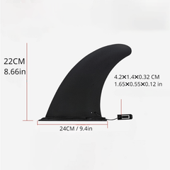 Large Fin for Surfboard SUP Snap-On Detachable Surfboard Tail Fins