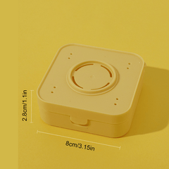 Makeup Puff Organizer Storage Box Container