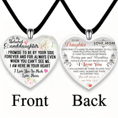 Girl's Crystal Pendant Necklace For Christmas Banquet Ornaments