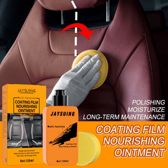 Leather Renovation And Maintenance Wax for Sofa Seats - Dustproof and Glossy Wax