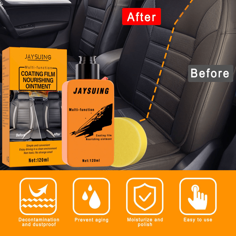 Leather Renovation And Maintenance Wax for Sofa Seats - Dustproof and Glossy Wax