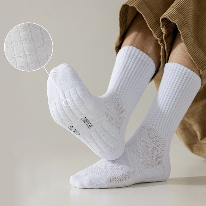 5 Pairs Odor Resistant Sweat Absorbing Socks for Outdoors