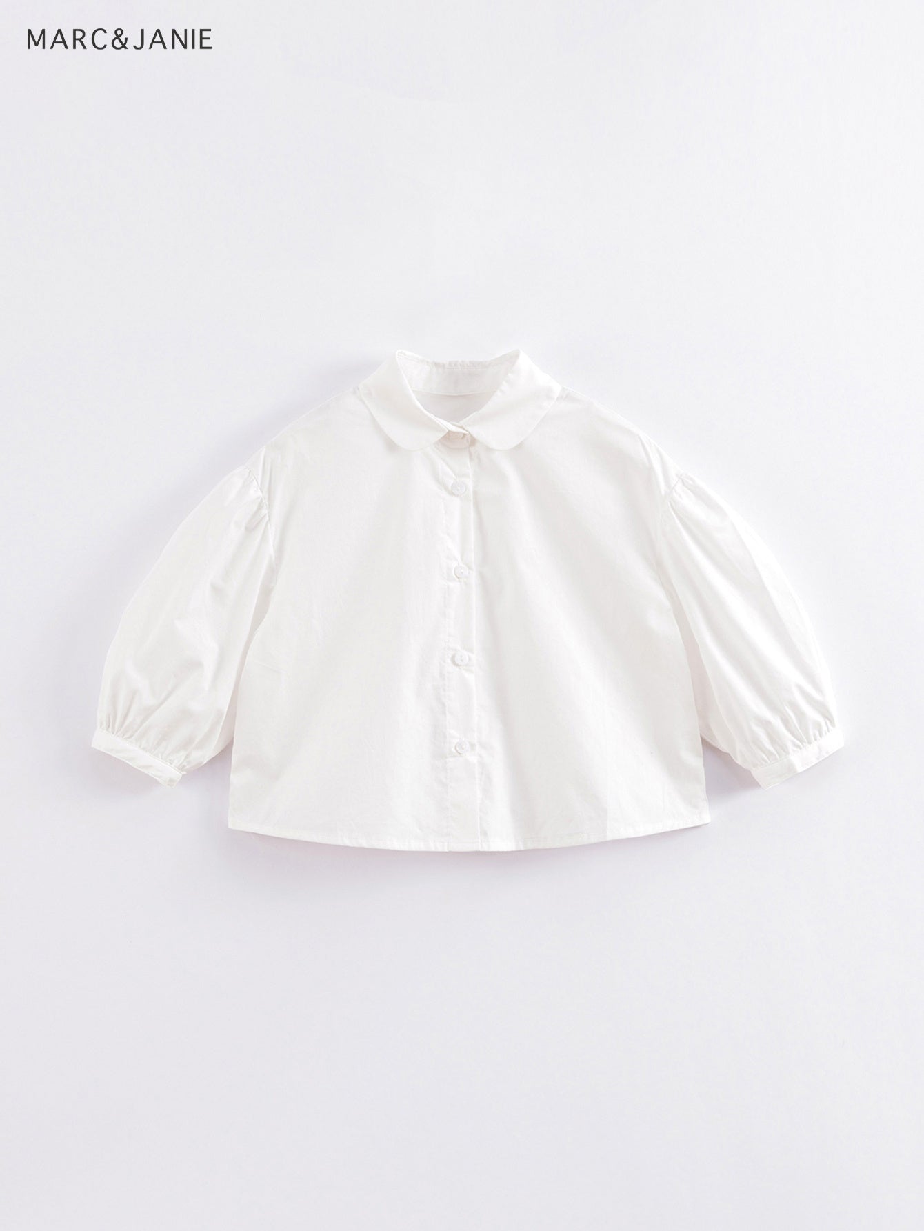 MARC&JANIE Girls Cotton Long Sleeve Shirt Preppy Blouse Top