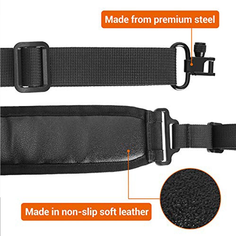 25 Rounds Shell Bandolier 12 20 Gauge Adjustable Ammo Belt