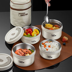 Insulated Stainless Steel Lunch Box Set Leakproof Bento Box