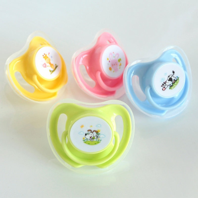 Round Head Bite Toy Baby Pacifier Baby Soother Play Pacifier